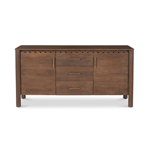 Wiley 3 Drawer Sideboard in Vintage Brown