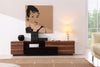 Jacinta Tv Stand - Walnut/Black