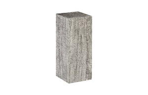 Origins Pedestal, Mitered Chamcha Wood, Grey Stone, MD