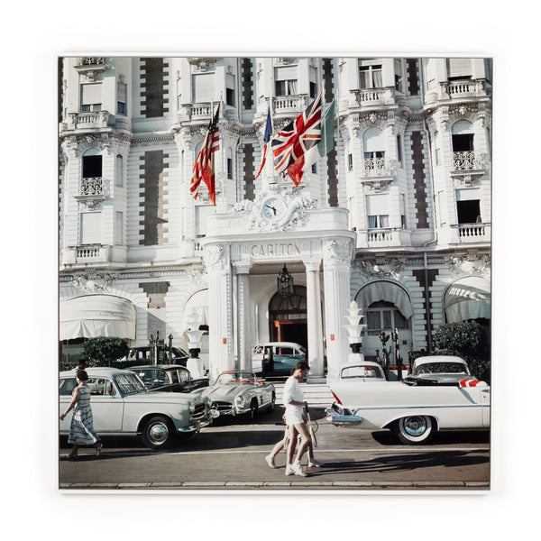 Carlton Hotel (24" X 24") In Slim Aarons's Showcase In Photography Art