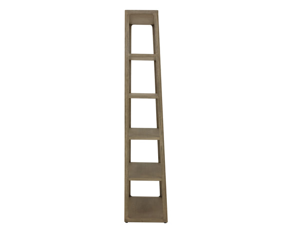 DONCASTER BOOKCASE - LARGE - SMOKE GREY