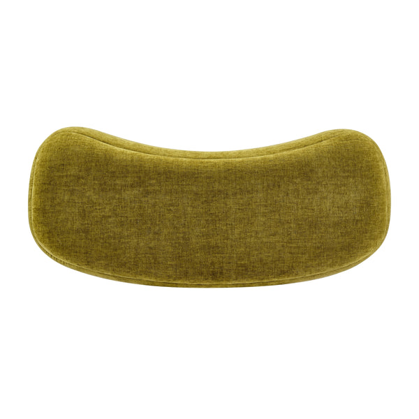 Leony Chenille Storage Bench, Seneca Olive 