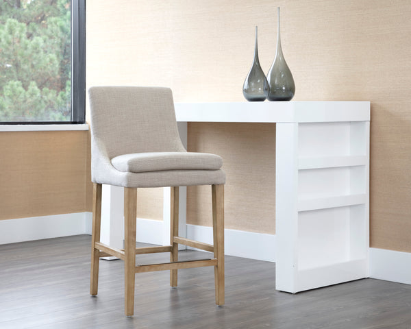 ROSINE COUNTER STOOL - EFFIE FLAX