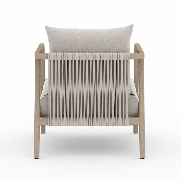 Numa Outdoor Chair in Brown/Stone Grey