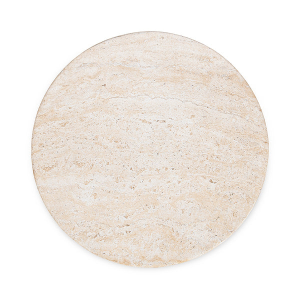 Ridgewood Outdoor Stool in Beige with Stain-Resistant Finish