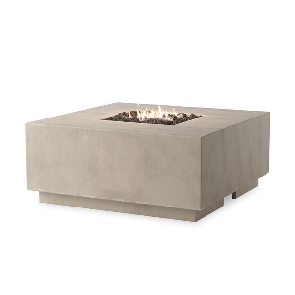 Donovan Outdoor Fire Table In Natural Concrete