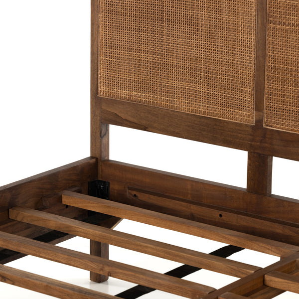 Sydney Bed In Brown Wash In Queen