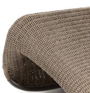 Portia Outdoor Rocking Chair In White