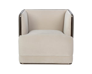 SIERRA ARMCHAIR - MEG TAUPE / PORCINI TAUPE