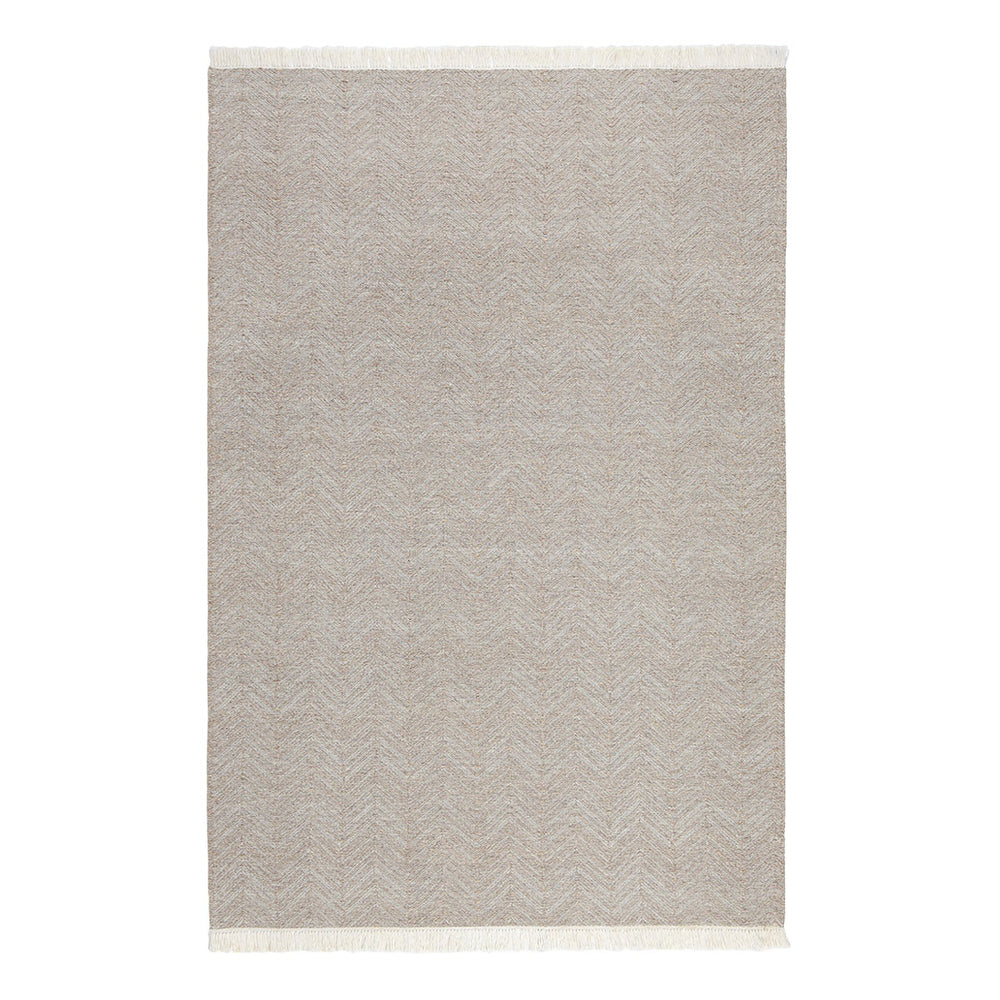 Indoor/Outdoor Augusta Rug - Dune 8'x10' Handwoven Herringbone