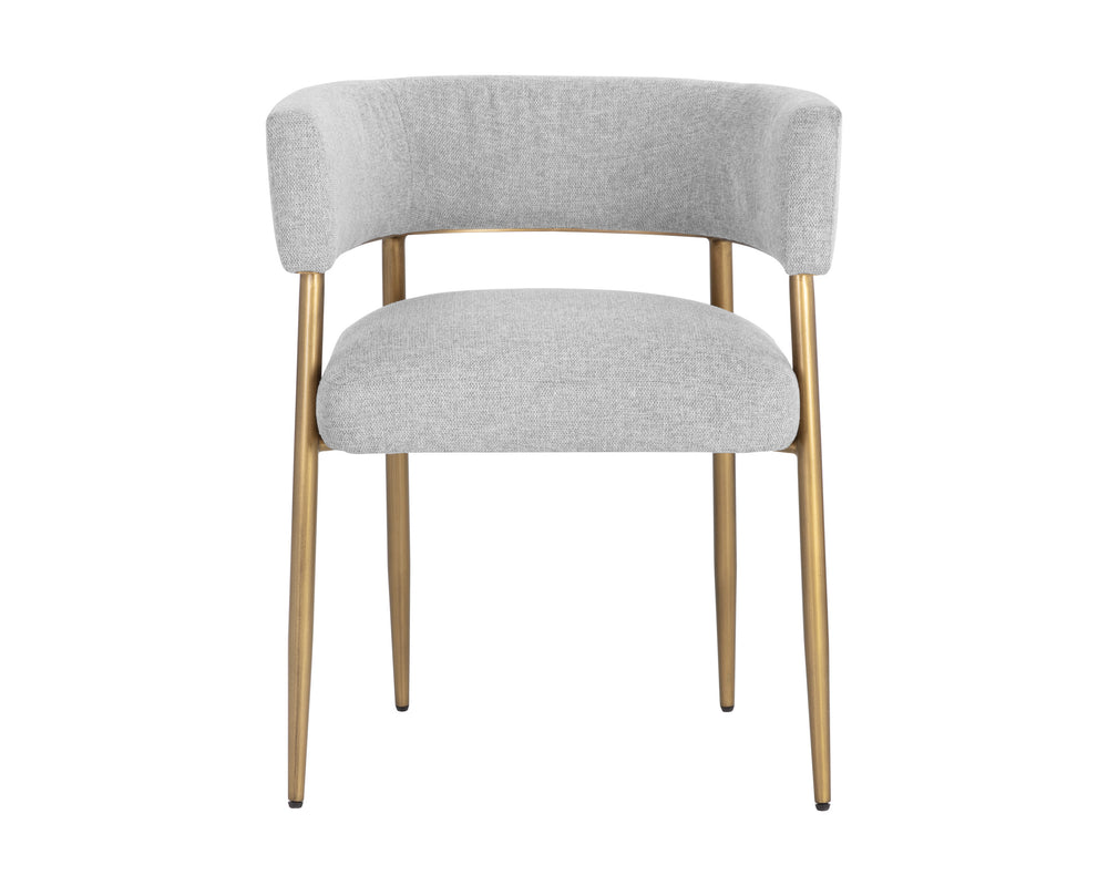 MAESTRO DINING ARMCHAIR - BELFAST HEATHER GREY
