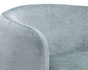 MIRCEA LOUNGE CHAIR - BERGEN FRENCH BLUE