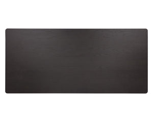 KALLA DINING TABLE - RECTANGULAR - CHARCOAL - 96"