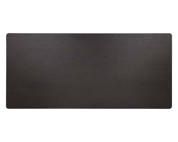 KALLA DINING TABLE - RECTANGULAR - CHARCOAL - 96"