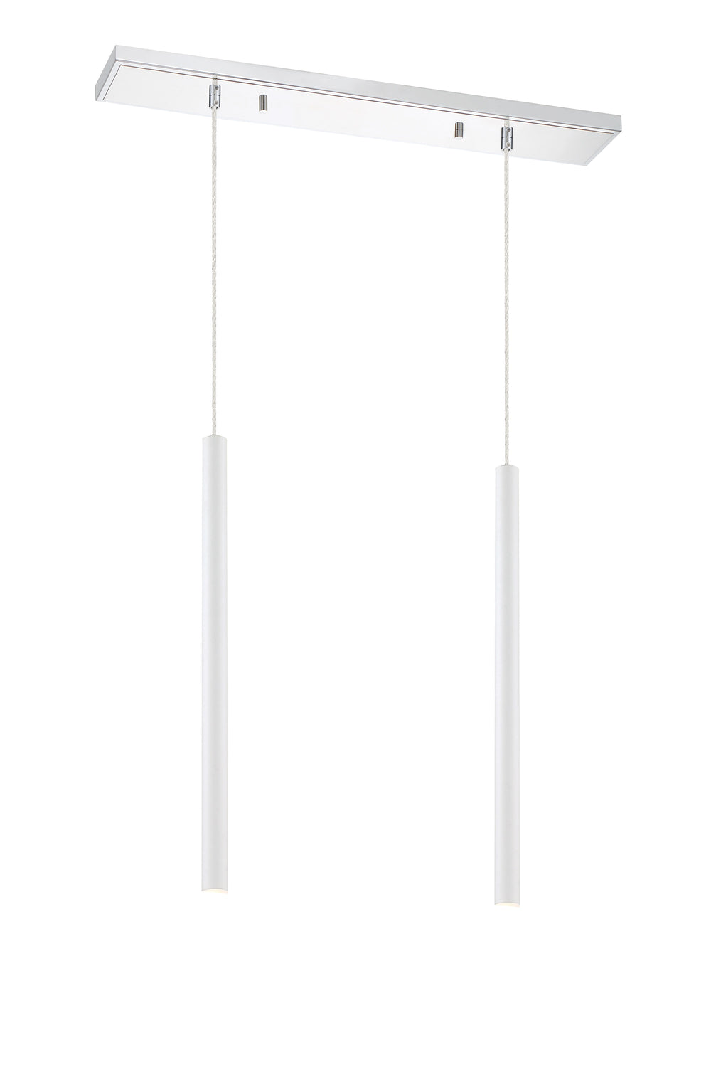 Forest 2 Light Island/Billiard in Chrome Finish
