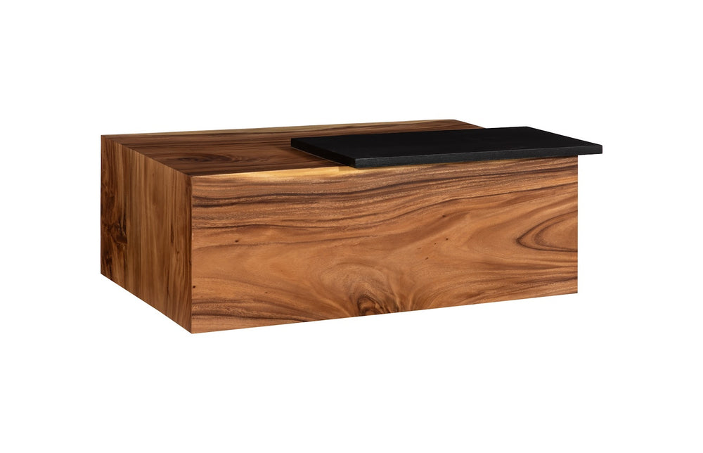 Plateau Coffee Table, With Shelf
