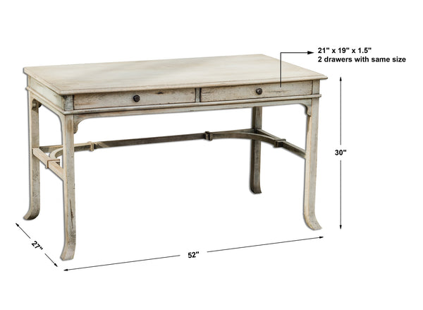 Bridgely Aged Writing Desk