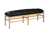 Osborne Leather Bench