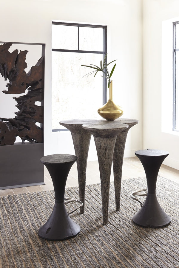 Butterfly Bar Table, Grey Stone