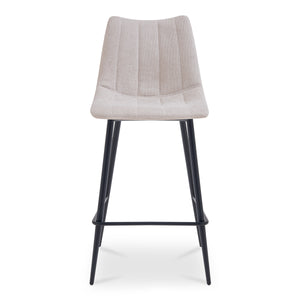Moe's Alibi Set of 2 Beige Bar Stools