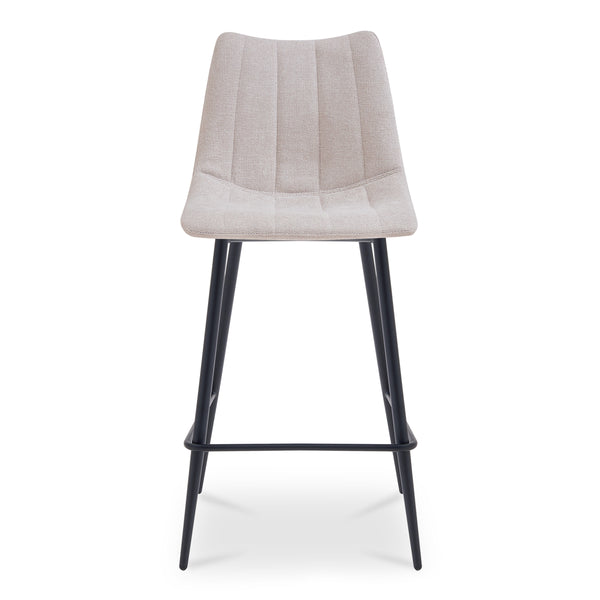 Moe's Alibi Set of 2 Beige Bar Stools