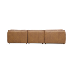 Form Dream Modular Sectional in Sonoran Tan Leather