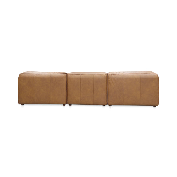 Form Dream Modular Sectional in Sonoran Tan Leather