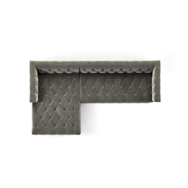 Maxx 2Pc Laf Sectional In 109 In Sapphire Brch