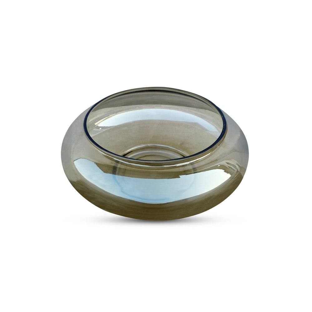 Moe's Polene Small Smoky Brown Glass Bowl