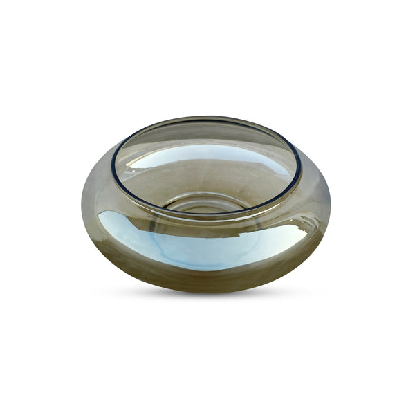 Moe's Polene Small Smoky Brown Glass Bowl