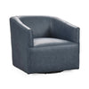 Vernon Swivel Chair in El Paso-Navy with 360° Swivel