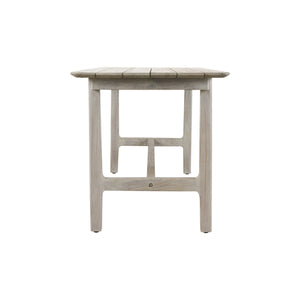 Dawn Outdoor Teak Counter Table in Gray, by Classic Home