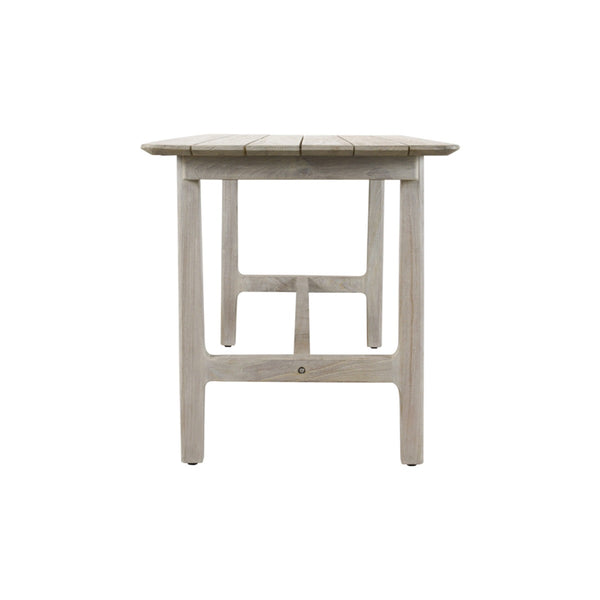Dawn Outdoor Teak Counter Table in Gray, by Classic Home