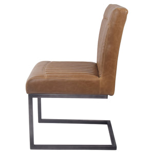 Ronan Dining Chair In Antique Cigar Brown