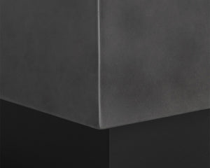 BLAKELY SIDE TABLE - GUNMETAL