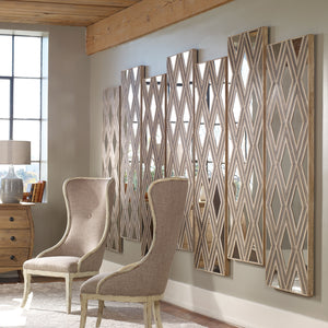 Tahira Wood Wall Decor In Rectangle