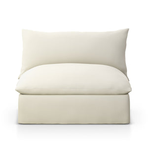 Grant Outdoor Swivel Chair In Faye Cream