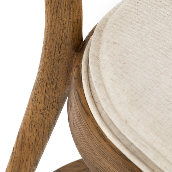 Britt Stool In Savile Flax In Counter