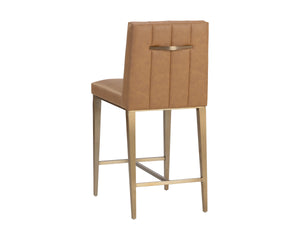WILBUR COUNTER STOOL - MILLIKEN COGNAC