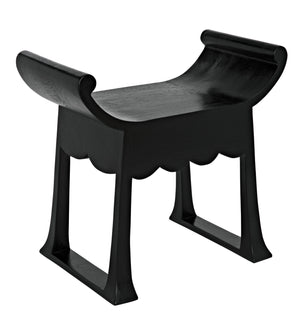 Wey Sungkai/Mindi Stool in Charcoal Black