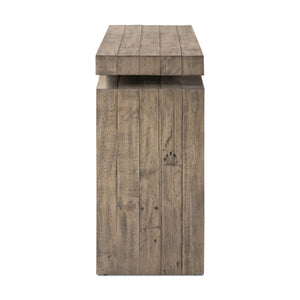 Matthes Large Console Table - Weathered Wheat