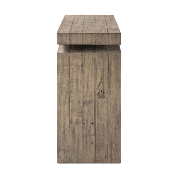 Matthes Large Console Table - Weathered Wheat