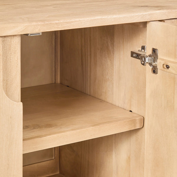 Laguna Solid Wood 4Dr Buffet in Natural Maple