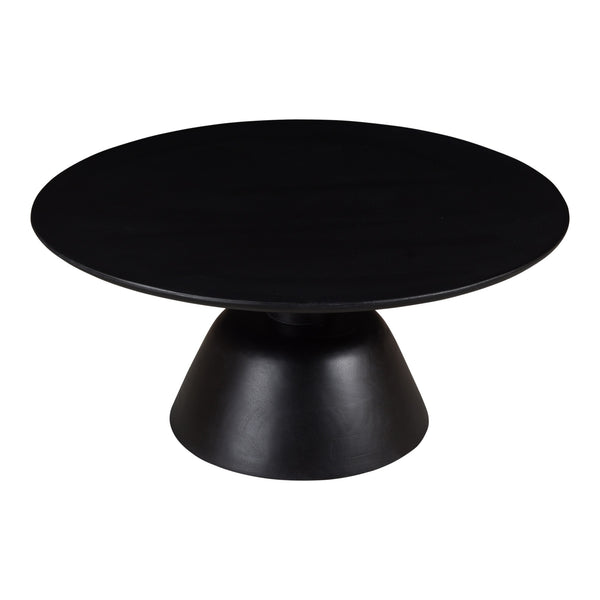 Moe's Nels Coffee Table Black Mango Wood