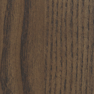 Shiro Medium Brown w/ Espresso Brown Leather Dining Chair