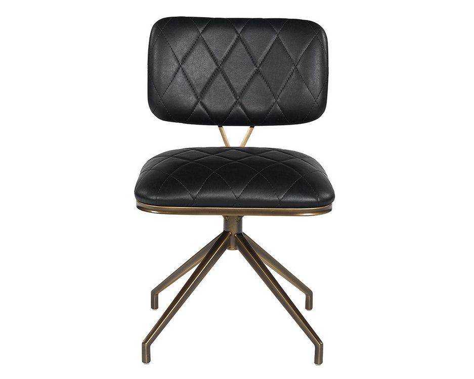 Virtu Swivel Chair - Bravo Black