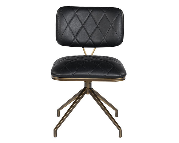Virtu Swivel Chair - Bravo Black