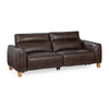 Conway Power Recliner Sofa in Brown Leather