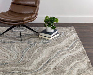 LORETTO HAND-TUFTED RUG - NATURAL - 9' X 12'