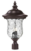 Armstrong Outdoor Post Light in Bronze Finish